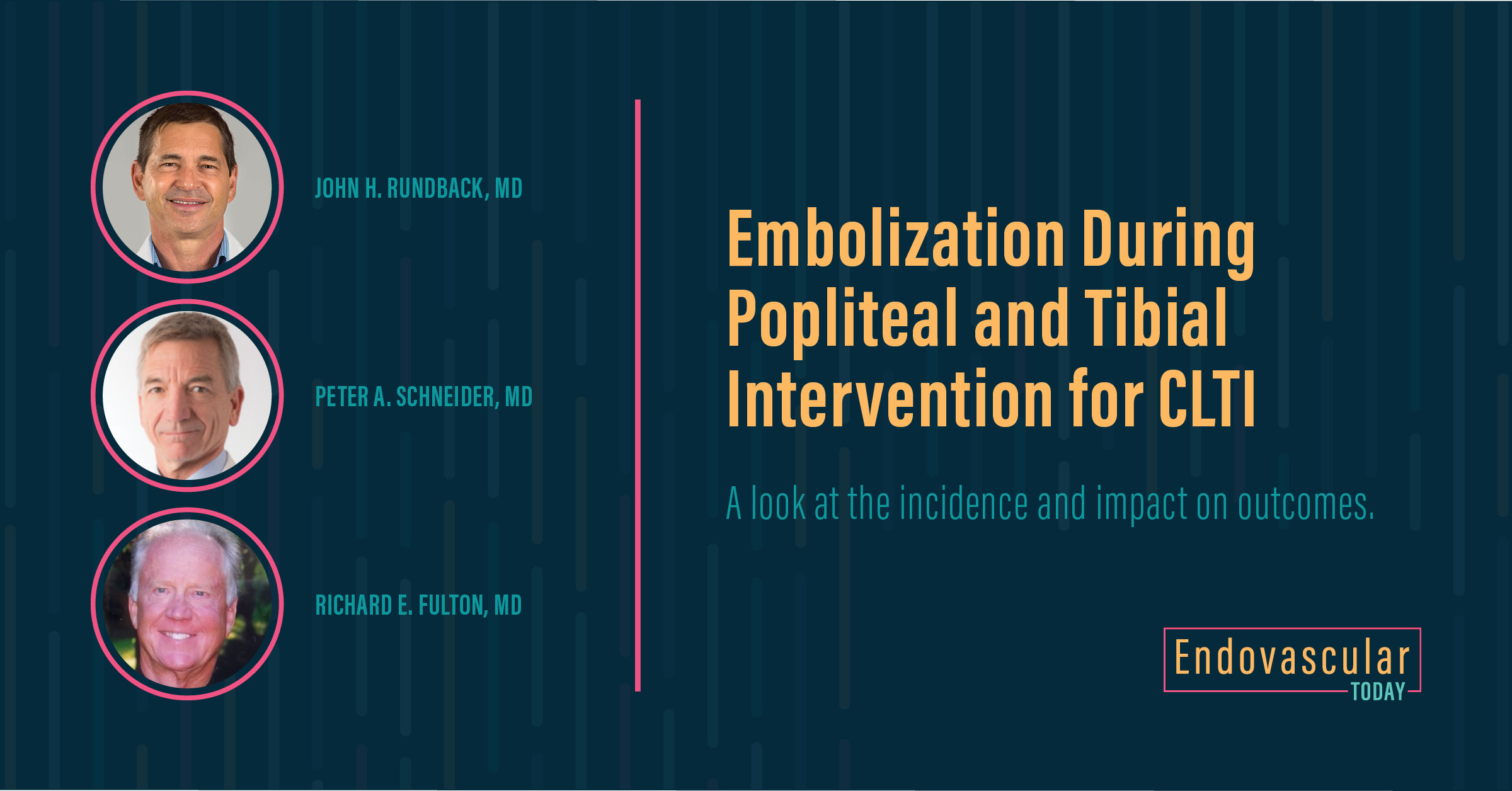 Embolization During Popliteal and Tibial Intervention for